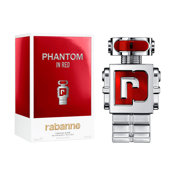 Paco Rabanne  Men's Phantom In Red Elixir Parfum 3.4 oz Fragrances