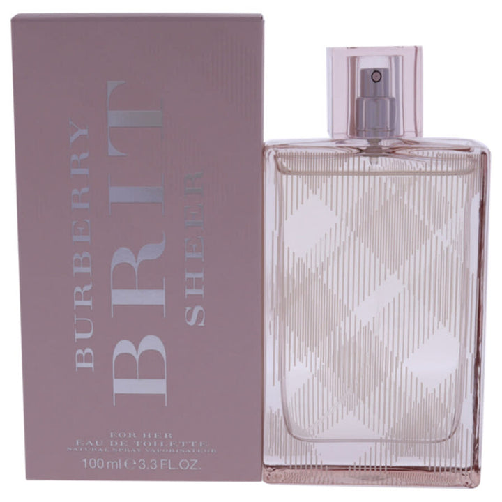 BURBERRY BRIT SHEER(W)EDT SP 3.4oz NEW PACK