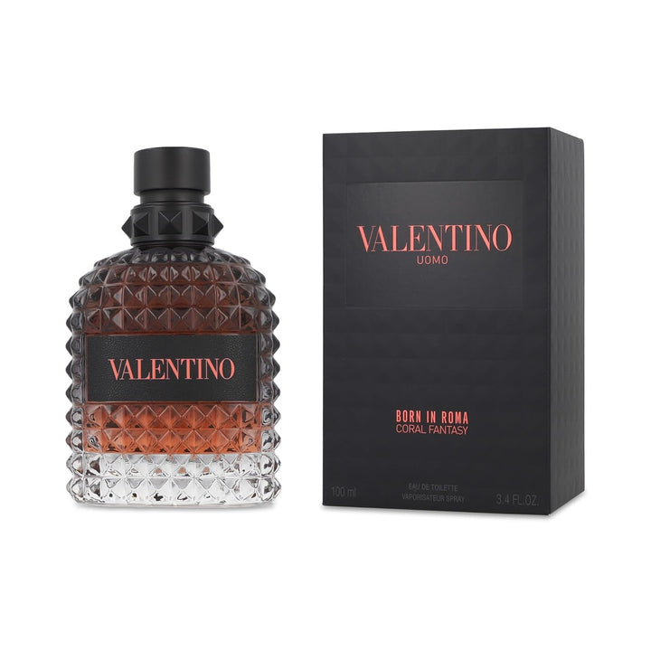 Valentino Men's Uomo Born In Roma Coral Fantasy EDT Spray 3.4 oz