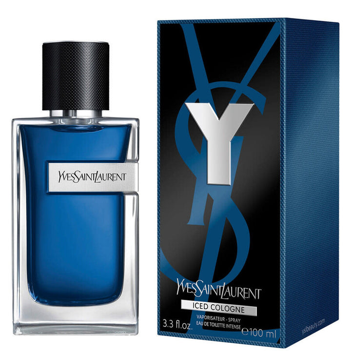 Yves Saint Laurent  Men's Y Iced Cologne Intense EDT Spray 3.4 oz