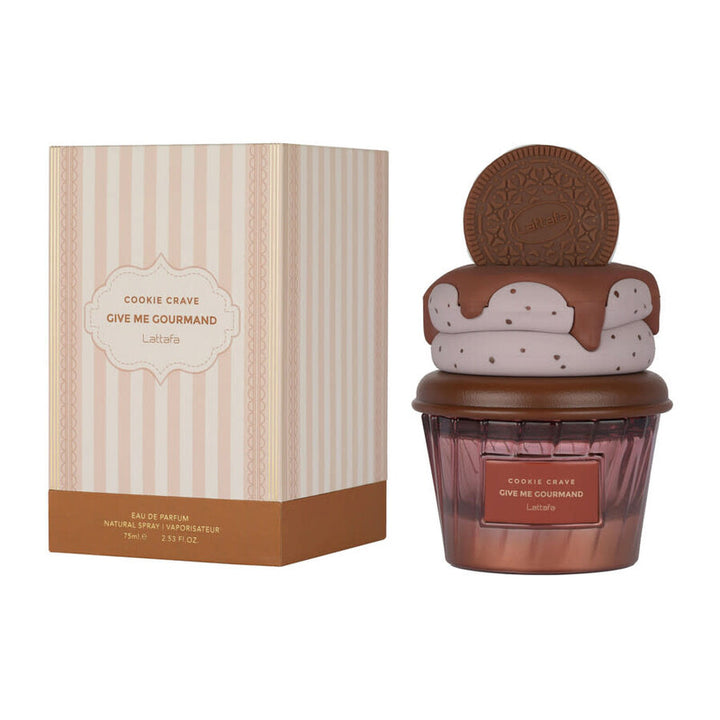 Lattafa Unisex Give Me Gourmand Cookie Crave EDP Spray 2.53 oz