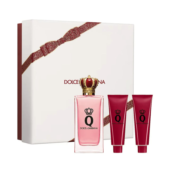 Dolce & Gabbana Ladies Q 3pcs EDP Gift Set Fragrances