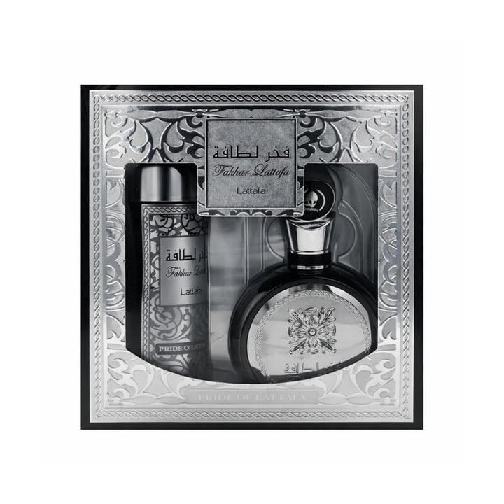 Lattafa Men's Fakhar 2pcs EDP Gift Set Fragrances