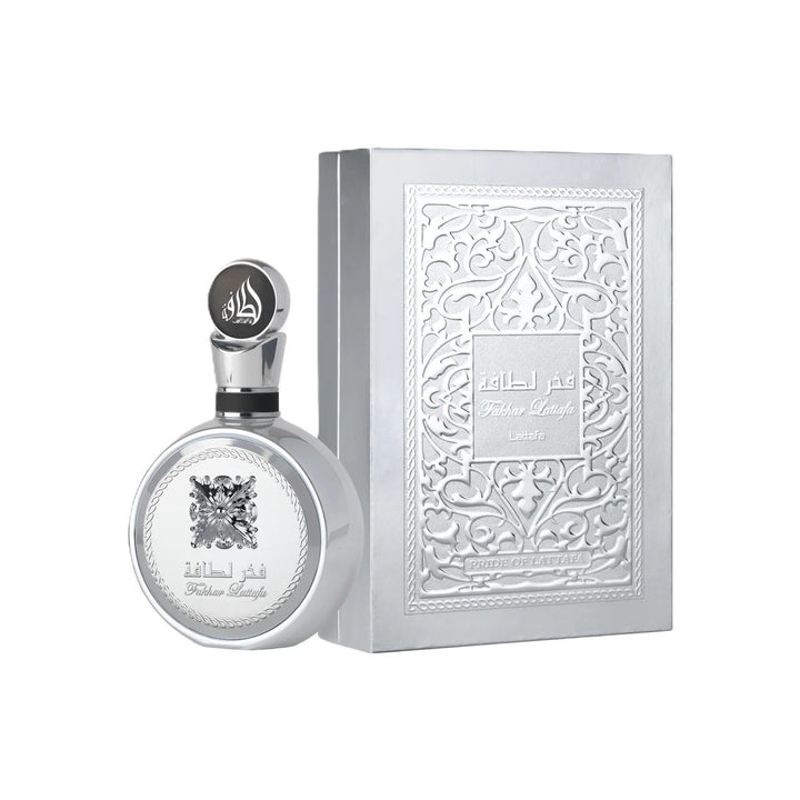 Lattafa Unisex Fakhar Platin EDP Spray 3.4 oz Fragrances
