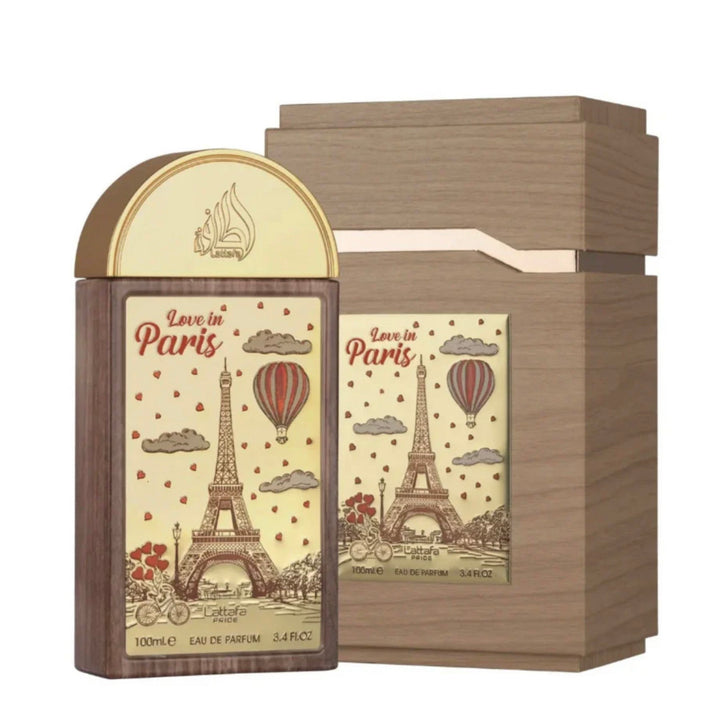 Lattafa Unisex Love In Paris EDP Spray 3.4 oz Fragrances