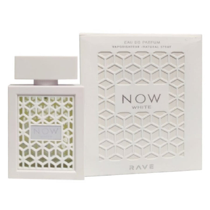 Lattafa Unisex Rave Now White EDP Spray 3.4 oz Fragrances