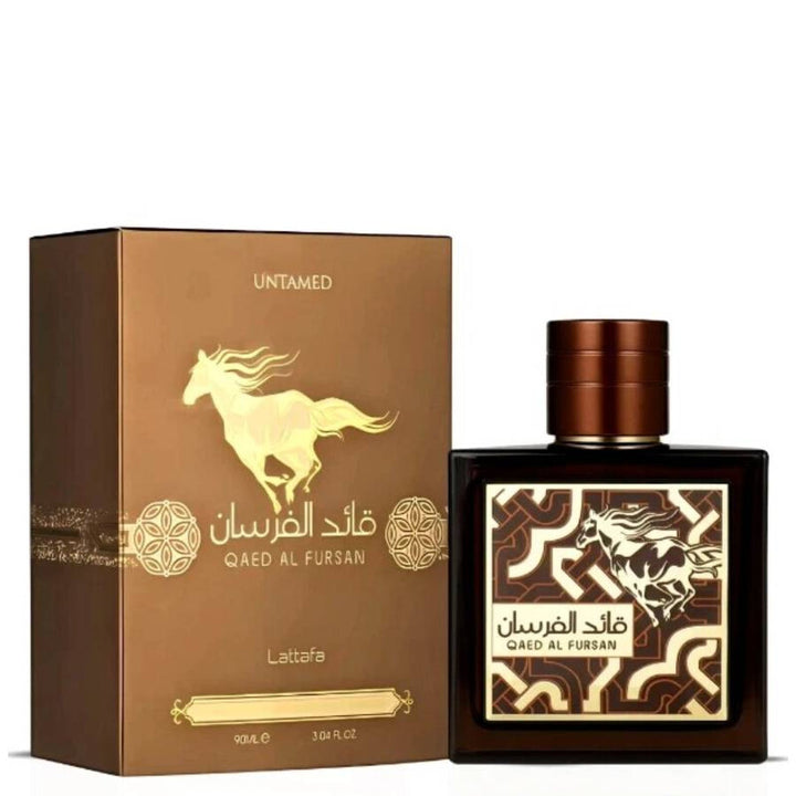 Lattafa Unisex Untamed Qaed Al Fursan EDP Spray 3.0 oz