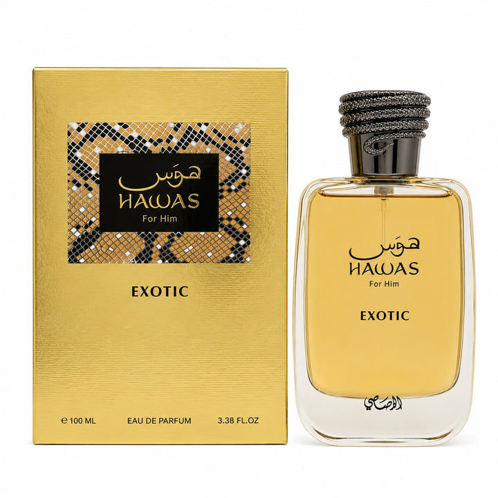 Rasasi Men's Hawas Exotic EDP Spray 3.4 oz Fragrances