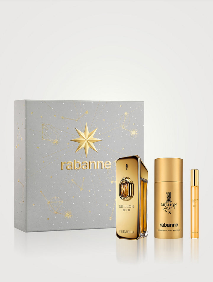 Paco Rabanne Men's Million Gold Elixir Gift Set Fragrances